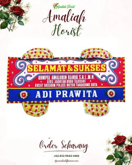 Papan Bunga Ucapan Selamat Rote Ndao